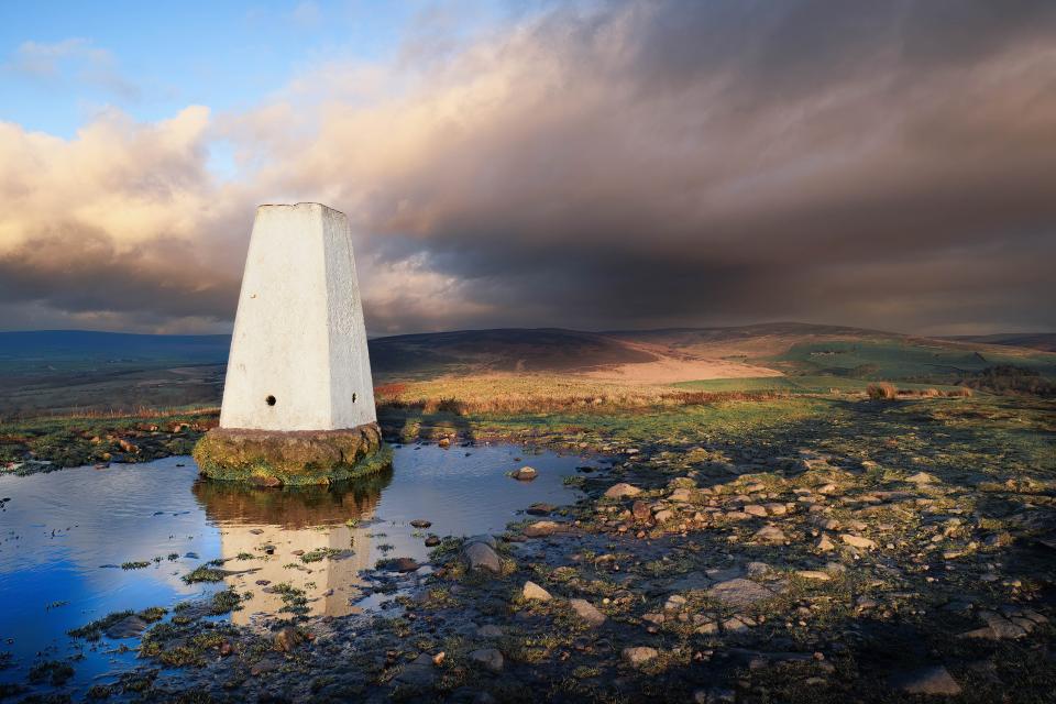 Nicky Nook Trig Point