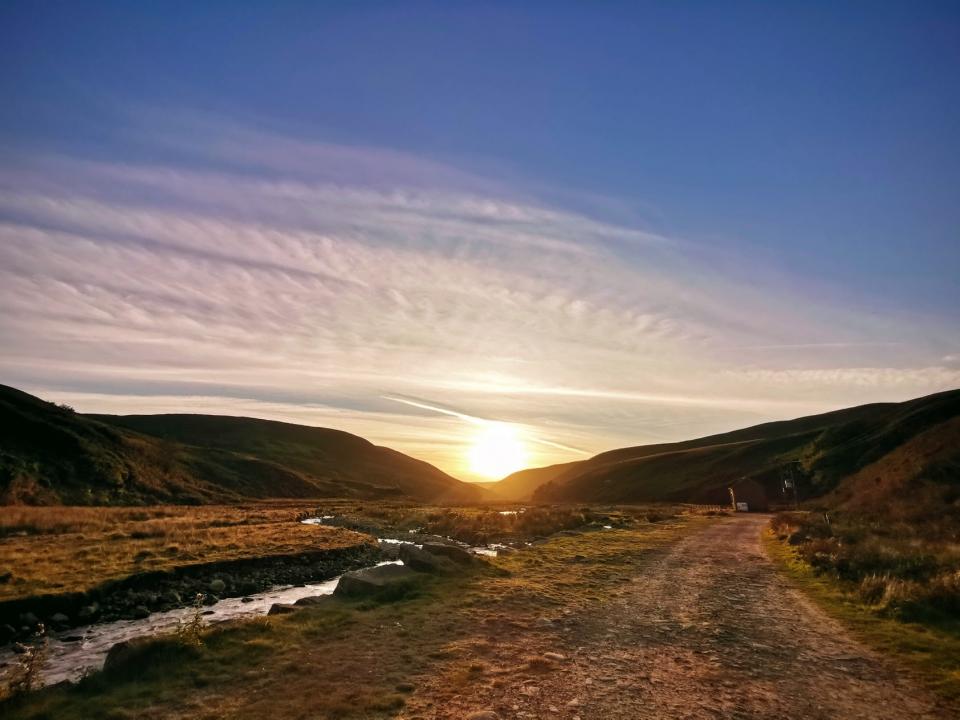 Langden Brook Sunset