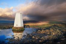 Nicky Nook Trig Point © Mike Coleran