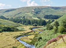 Winding River through the Trough of Bowland © Emily Nuttall